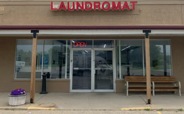 East Troy Laundromat, East Troy, Wisconsin - Front Entrance